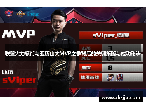 联盟火力领衔与亚历山大MVP之争背后的关键策略与成功秘诀